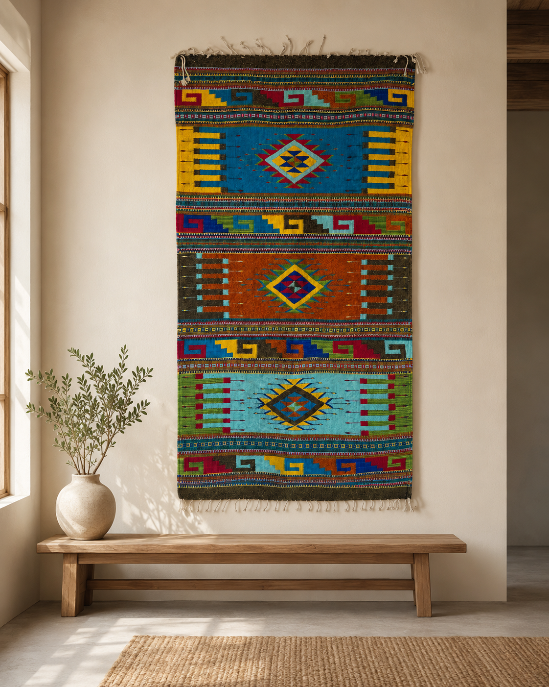 Borrego – Handwoven Mexican Wool Rug