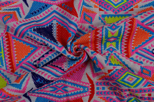 Electric Nomad Jacquard Fabric