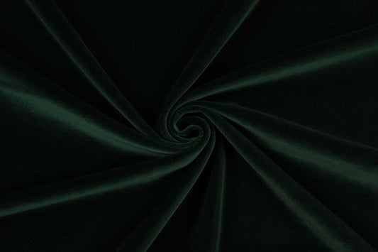 Forest Noir Velvet Fabric