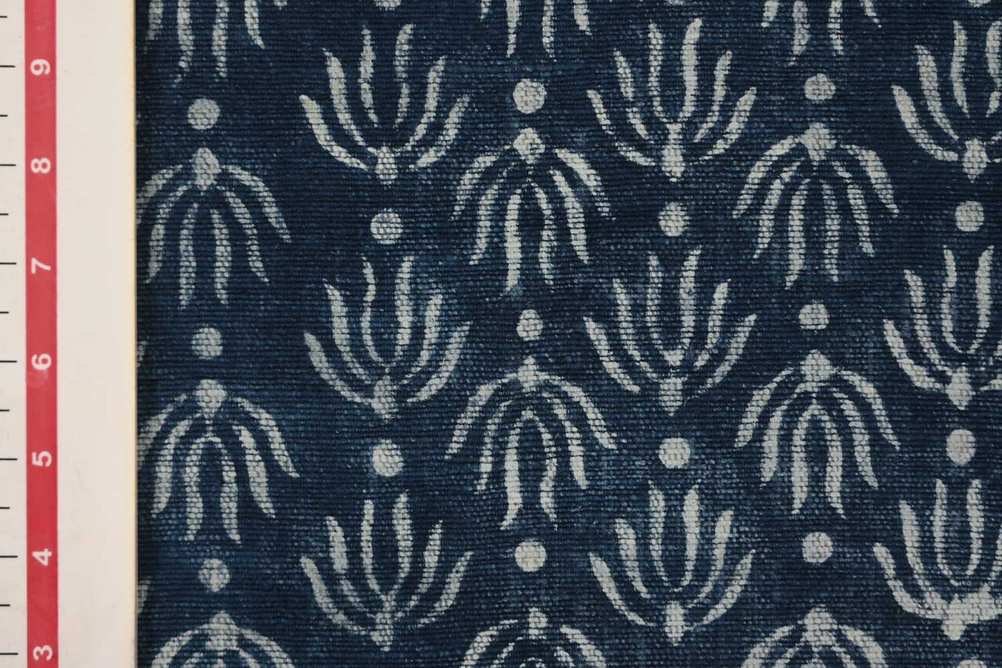 Indigo Bloom Cascade Fabric