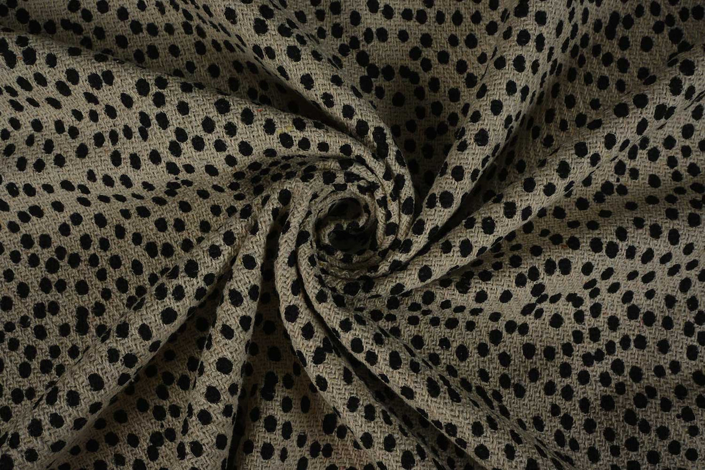 Speckled Ink Canvas Fabric