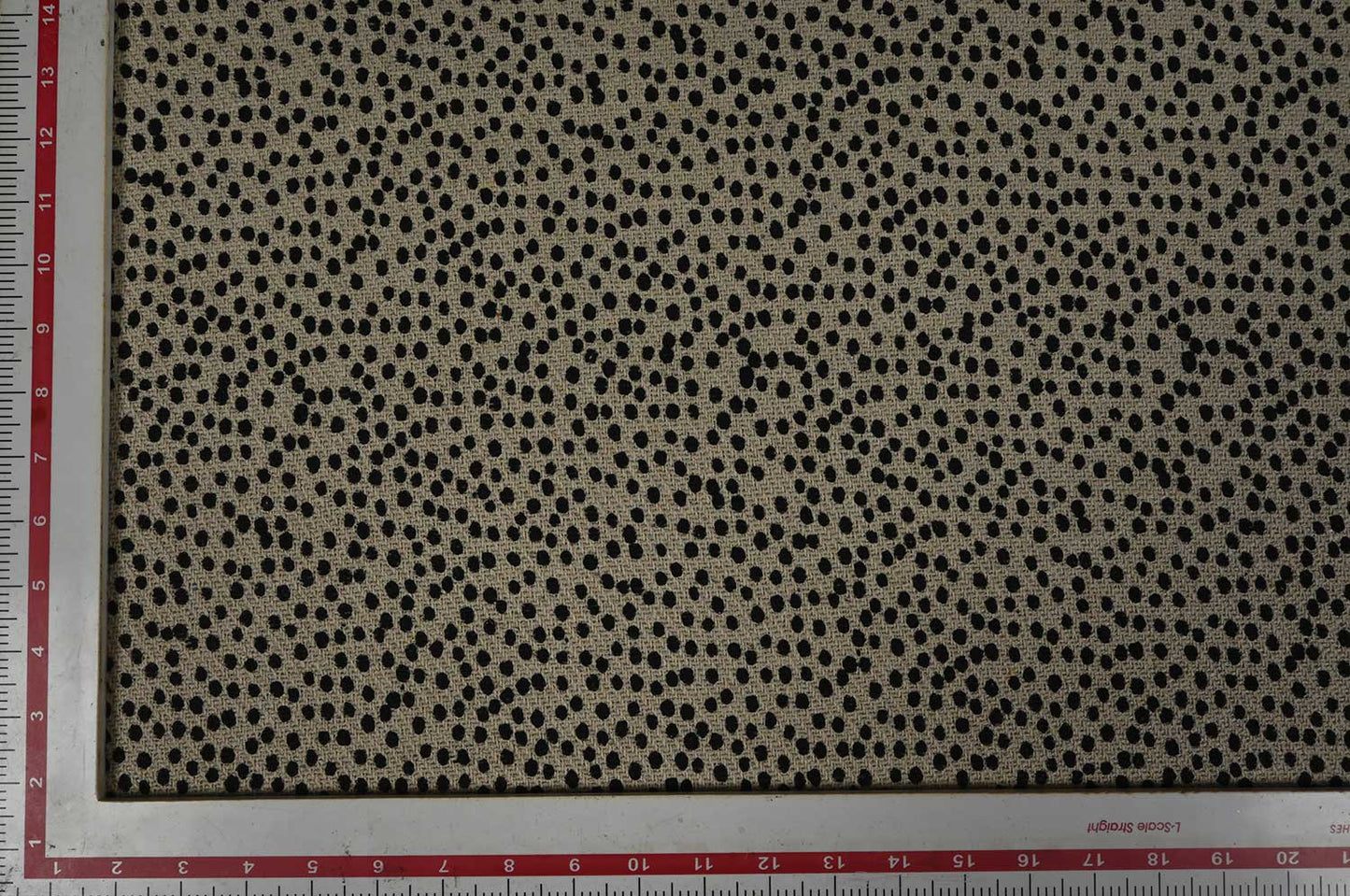 Speckled Ink Canvas Fabric